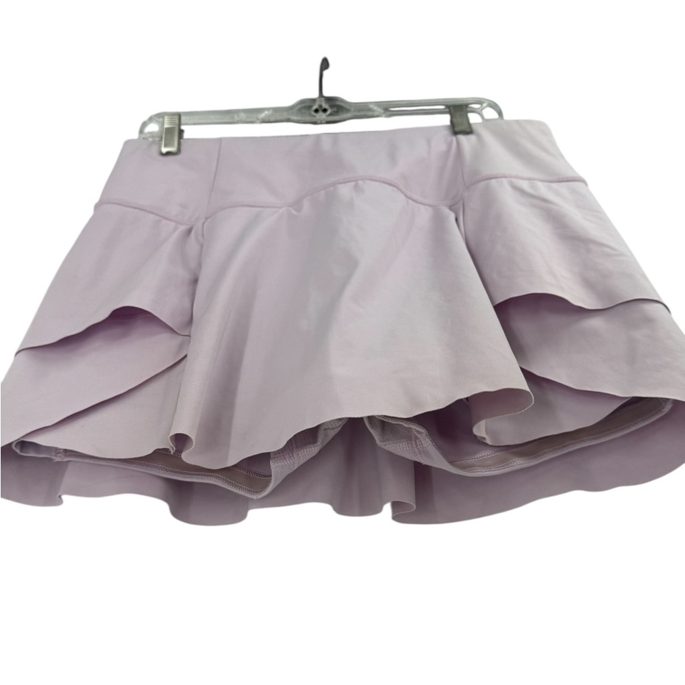 Athleta Momentum Tennis Skort Lavender Purple Built-In Shorts Athletic Skirt M - Picture 10 of 15